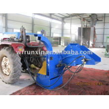 CE approved Wood chipper with htdraulic feeding system (tractor/PTO type)